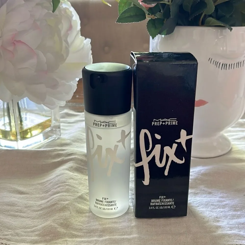 MAC Cosmetics Prep Prime FIX  Brume Fixante 3.4 oz / 100 ml Ipsy drawstring bag